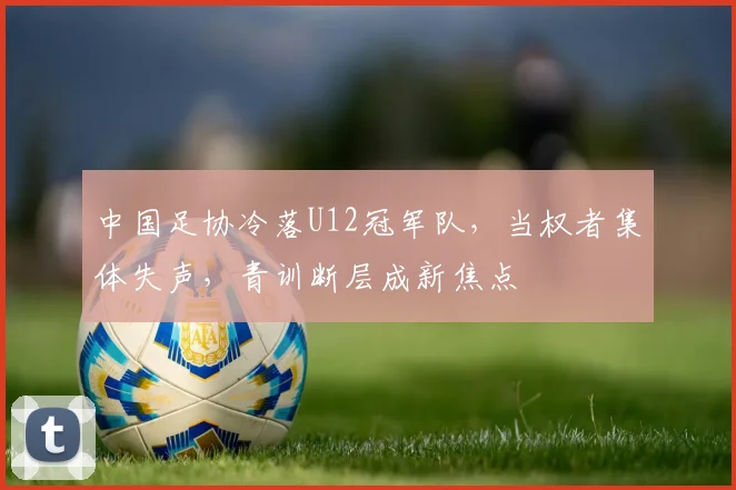 中国足协冷落U12冠军队,当权者集体失声,青训断层成新焦点