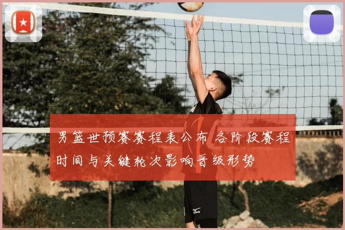 男篮世预赛赛程表公布 各阶段赛程时间与关键轮次影响晋级形势